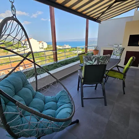 Sunrise Penthouse Znjan 아파트 스플리트