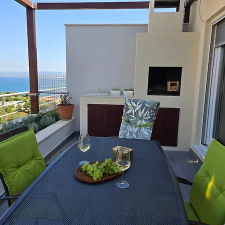 Sunrise Penthouse Znjan Apartament